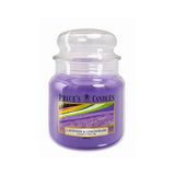 Price's Candles lavender lemongrass small jar candle (British brand)