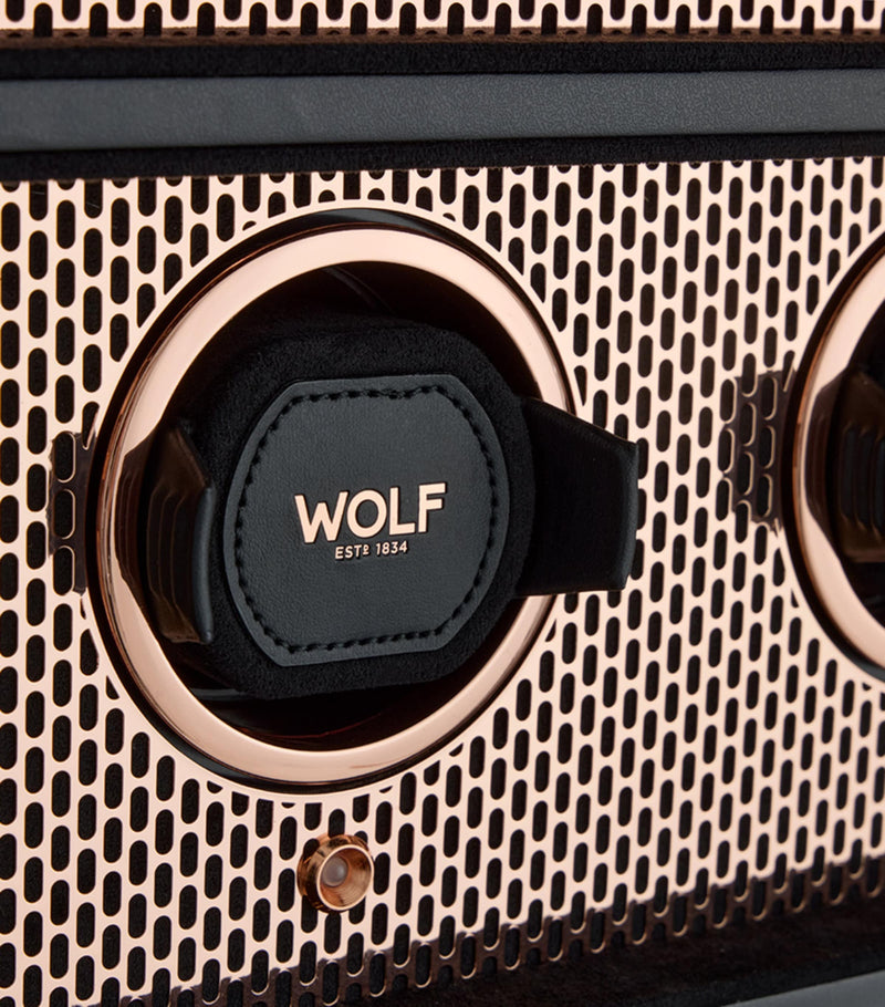 WOLF Axis watch winder cabinet 12-Piece, UK version