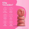Novomins PMS Gummies Raspberry Flavoured 60 count, imported from the UK
