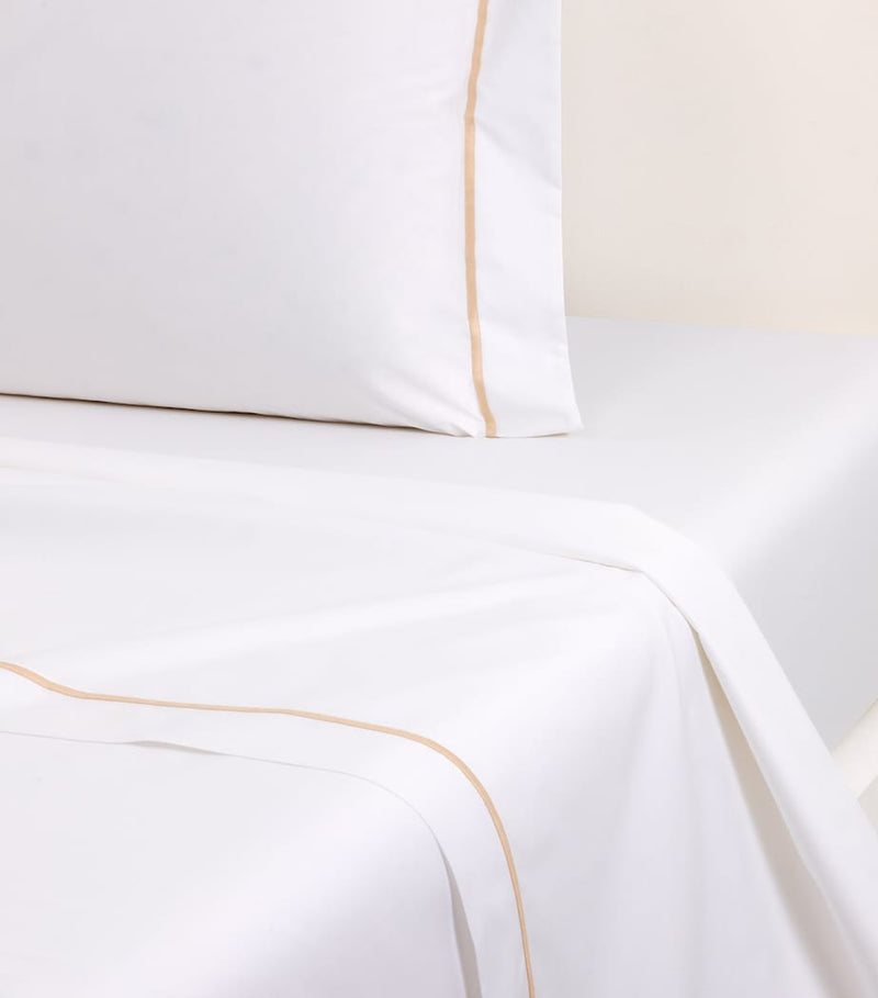 Yves Delorme Athena Super King flat sheet (British brand)