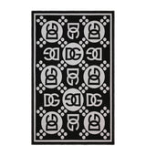 Harrods Wool Logo Jacquard Throw 140cm x 180cm- Buy online at McGrocer