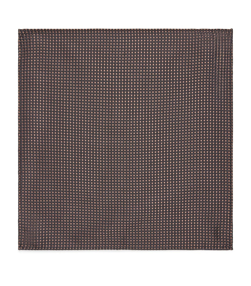 Pal Zileri silk pocket square (British brand)