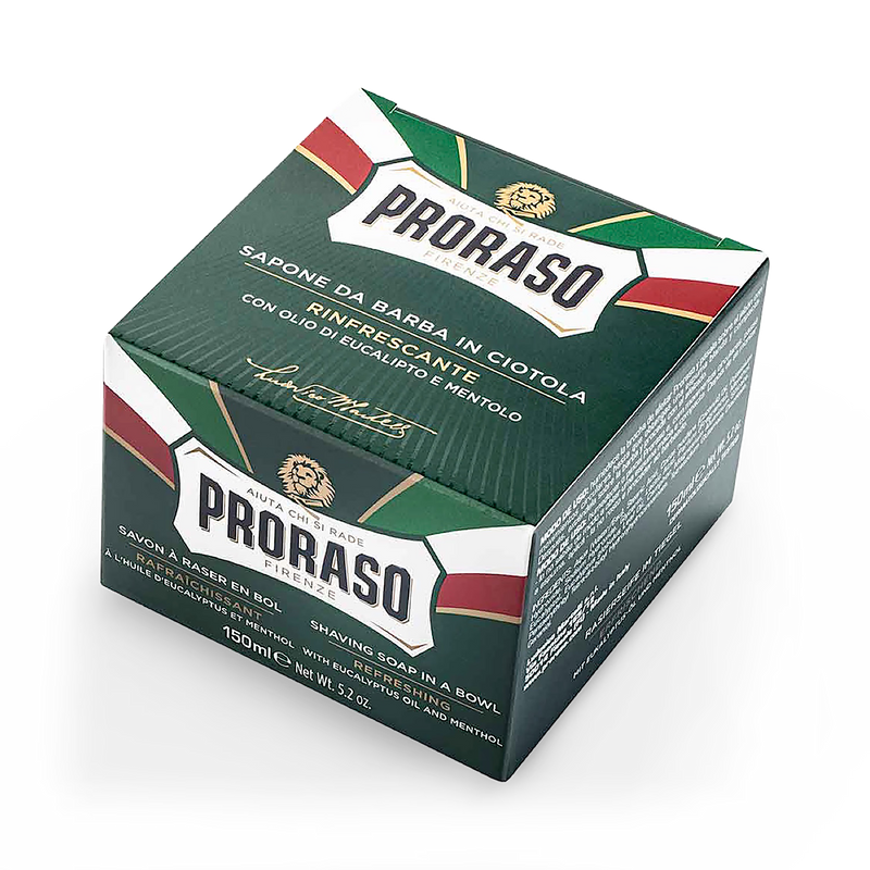 Proraso shaving soap refreshing 150ml, imported from the UK