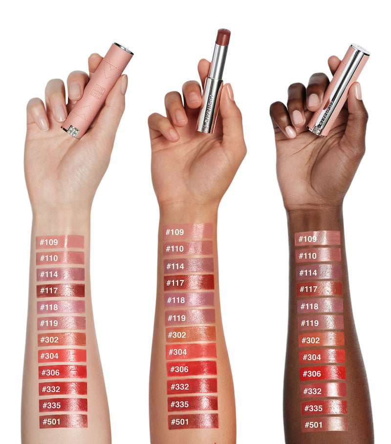 Givenchy Rose Perfecto shine serum lipstick 3.2g, imported from the UK