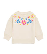 Louise Misha Cotton Embroidered Estella Sweatshirt 24 Months