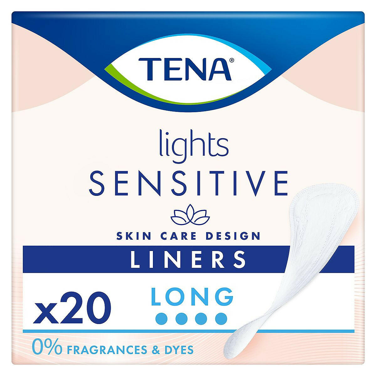 TENA Lights Long Incontinence Liners 20 pack GOODS Boots