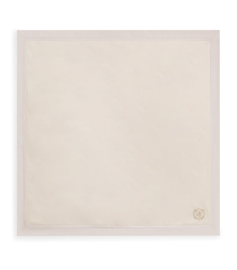 Dolce&Gabbana Kids embroidered blanket 72cm x 72cm - British product