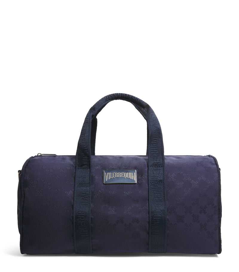 Vilebrequin 48H turtle jacquard holdall, imported from the UK