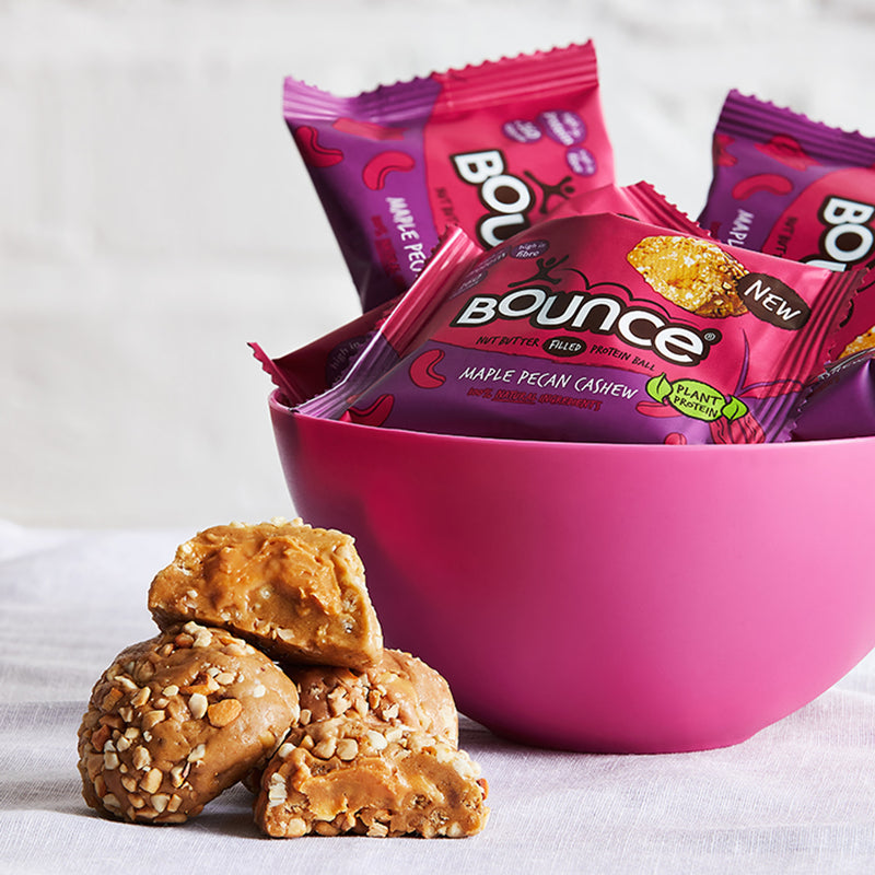 Bounce cashew pecan protein balls 35g - British product