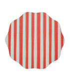 Chilewich x Meri Meri Festive Stripes placemat 38cm - British product