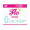 Flo Bamboo Period Pads Winged Super Absorbent 88 Pack - British product