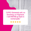 Flo Bamboo Period Pads Winged Super Absorbent 88 Pack - British product