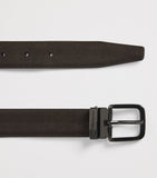 Emporio Armani leather buckle belt, UK version