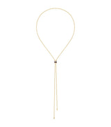 Harrods Boucheron Quatre Classique Small Tie Necklace, Mixed Gold and Diamond- Buy online at McGrocer