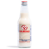 Vamino soy drink with whole soybeans, British brand