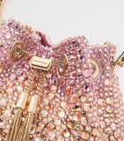 Jimmy Choo Bon Bon top-handle bag with crystal-embellished handle - UK version