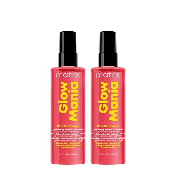 Matrix Glow Keeper leave-in conditioner duo, imported from the UK