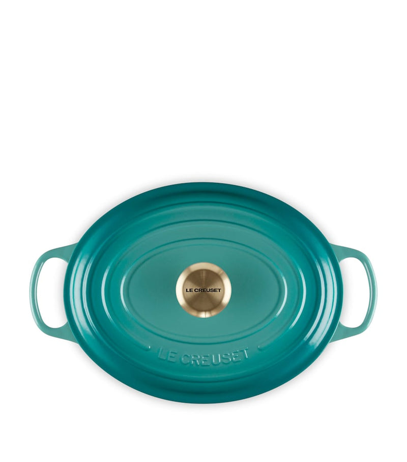 Le Creuset cast iron oval casserole dish 29cm (British brand)