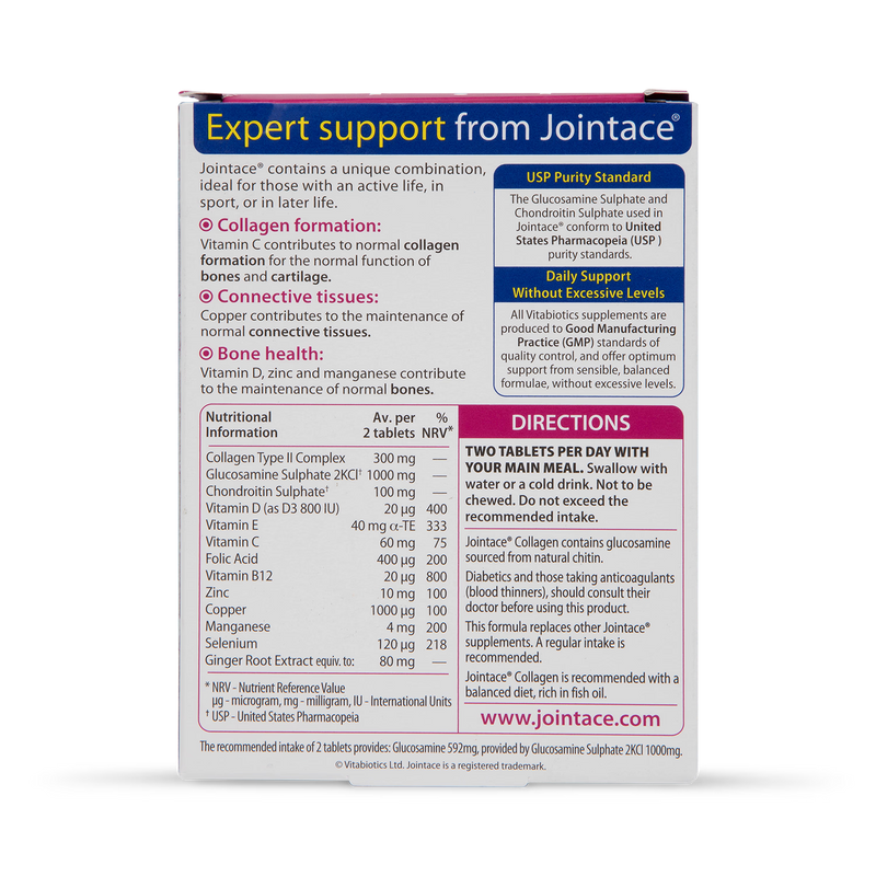 Vitabiotics Jointace Collagen 30 tablets, UK version