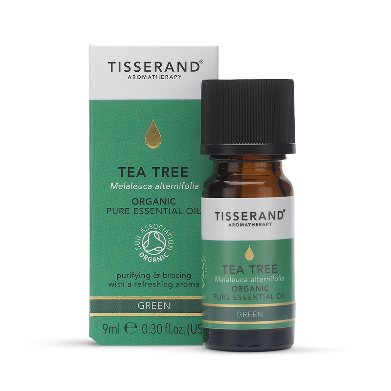 Tisserand Tea Tree Organic Pure Essential Oil 9ml (British brand)
