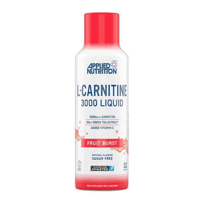 Holland & Barrett Applied Nutrition L-Carnitine 3000mg Liquid Fruit Burst 480ml- Buy online at McGrocer