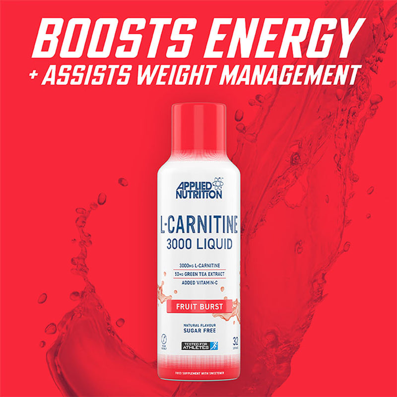 Applied Nutrition L-Carnitine liquid Fruit Burst 480ml - British product