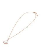 Bvlgari Divas' Dream rose gold and diamond necklace, imported from the UK
