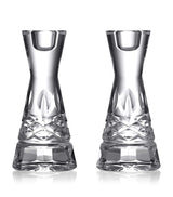 Harrods Waterford Lismore Essence Candlesticks Set of 2 Dinner Candle Holders (15cm)- Buy online at McGrocer