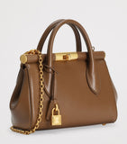 Dolce&Gabbana Marlene top-handle bag calf leather gold-tone hardware - British product