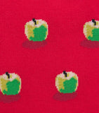 Paul Smith apple pattern organic cotton socks - British product