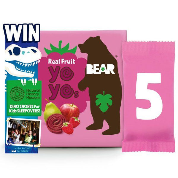 BEAR Fruit Yoyos Raspberry Multipack 5 x 20g