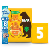Bear Tropical Fruit Treasures 3+ Years 5x20g - McGrocer