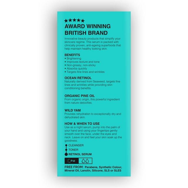 BeautyPro RETINOL 1% Overnight Serum   30ml - McGrocer
