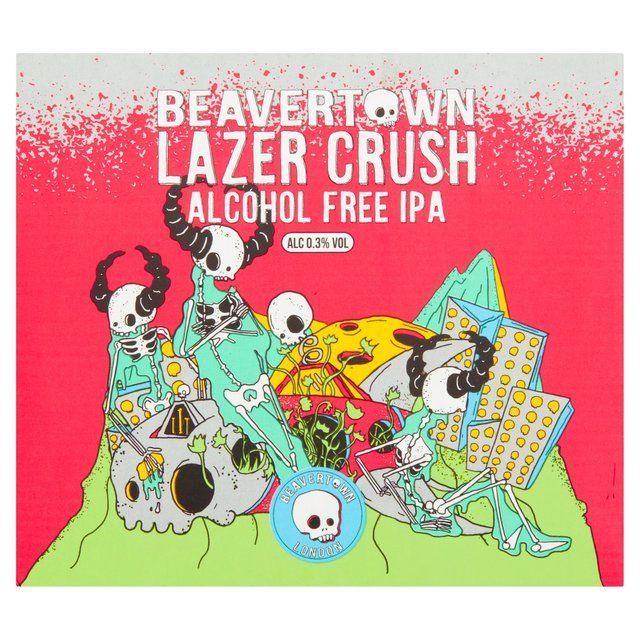 Beavertown Lazer Crush Alcohol Free IPA 0.3% 4 x 330ml - McGrocer