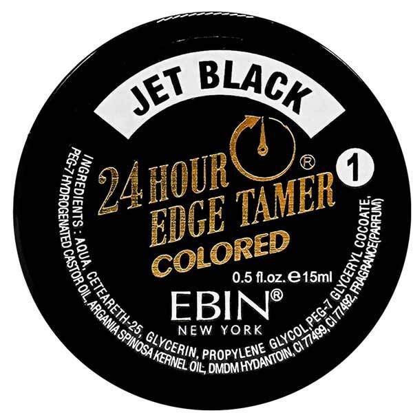 Ebin edge tamer jet black 15 ml - British product