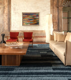 The Rug Company Raster Aegean rug 3.05m x 2.44m - British product