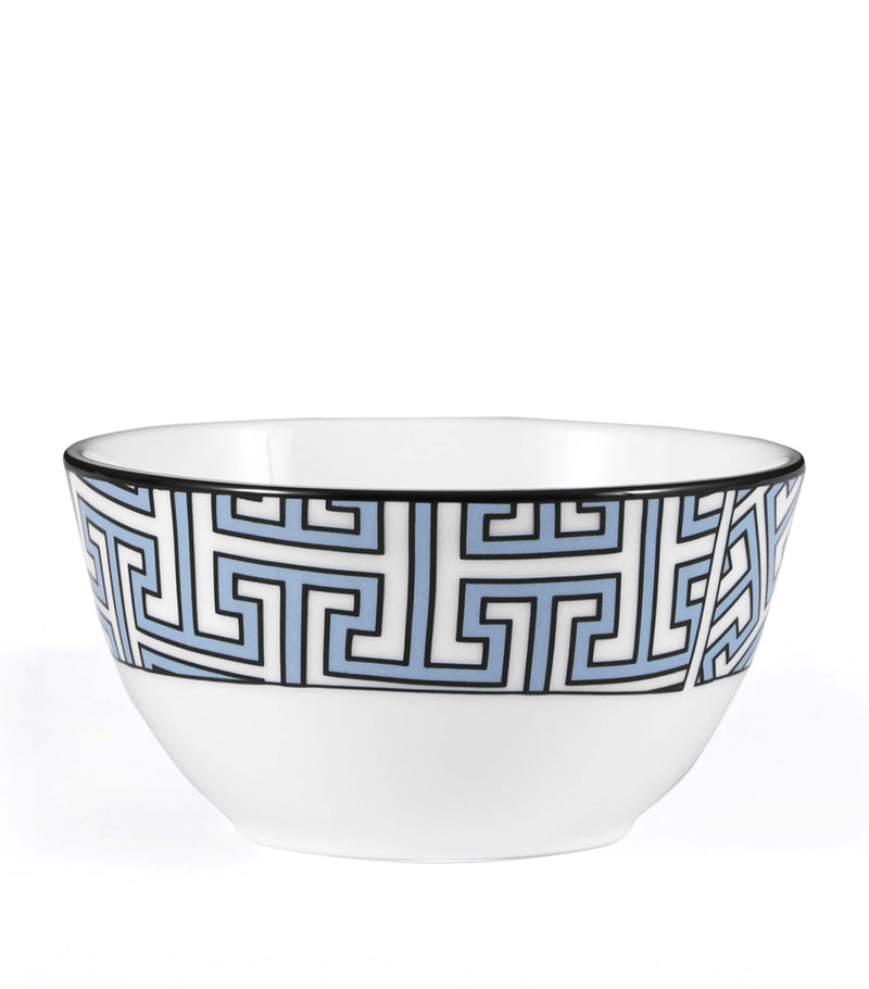 O.W. London Maze geometric print sugar bowl 6cm, imported from the UK