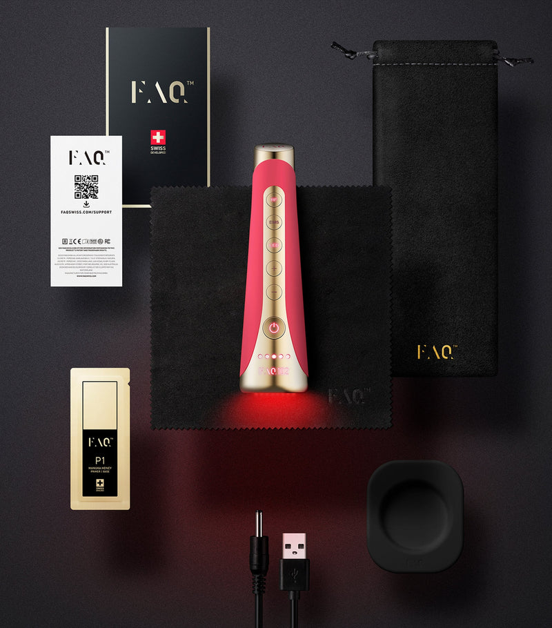 FAQ 102 Clinical-Grade RF, EMS & LED Anti-Ageing Device - British product