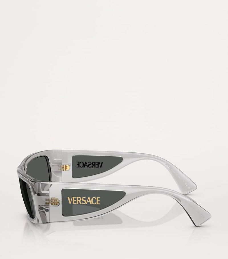 Versace VE4482 grey sunglasses with tinted lenses - British product