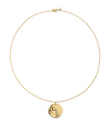 Harrods Monica Vinader Gold Vermeil Zodiac Aquarius Necklace- Buy online at McGrocer