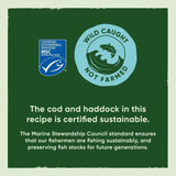 Beco Pets Eco Conscious MSC Cod & Haddock Dry Dog Food 2kg - McGrocer