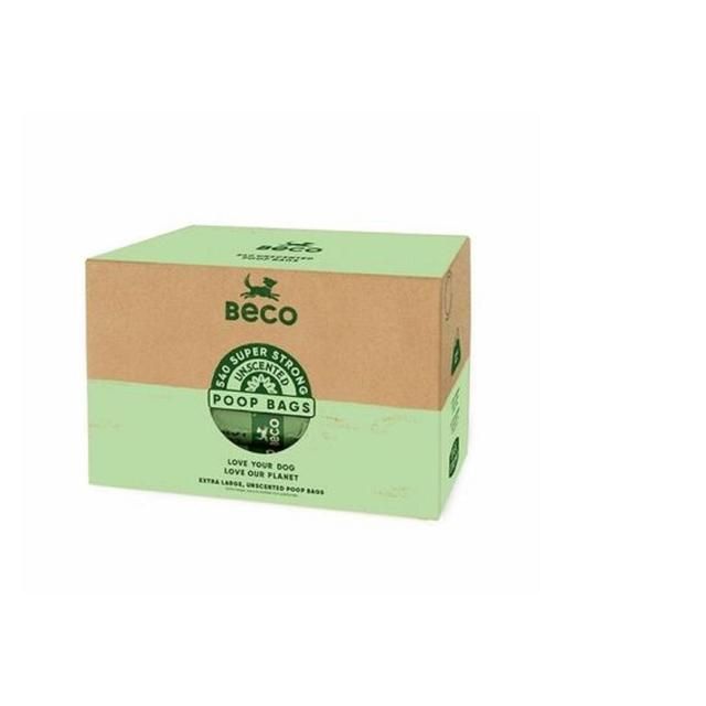 Beco Poop Bags Unscented Big Strong and Leak-Proof 540 per pack - McGrocer