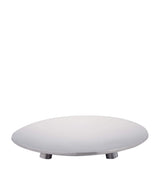Harrods Round Solid Brass Chrome-Plated Soap Dish- Buy online at McGrocer
