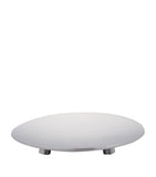 Zodiac round solid brass chrome-plated soap dish (British brand)