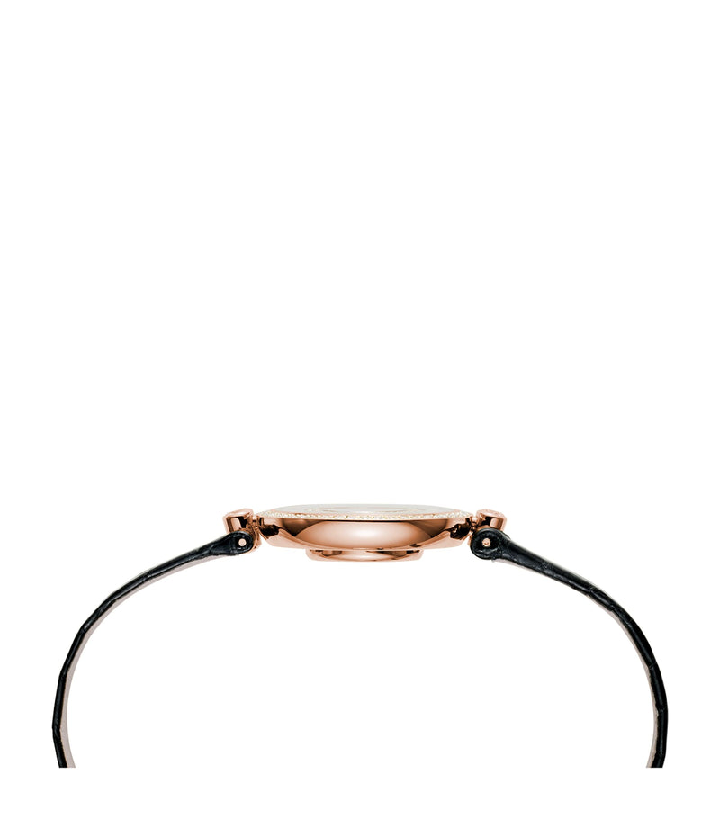 Chopard Happy Diamonds watch 26mm rose gold mother-of-pearl dial, imported from the UK