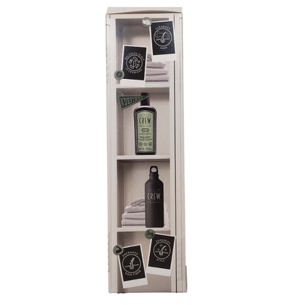 American Crew hair styling kit with cleanser 250ml and cream 50g - British product