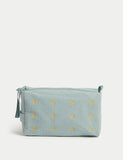 Bee Embroidered Cosmetic Bag - McGrocer