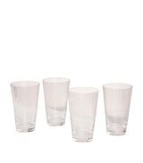 Harrods Soho Home Fluted Highball Glasses Set of 4- Buy online at McGrocer