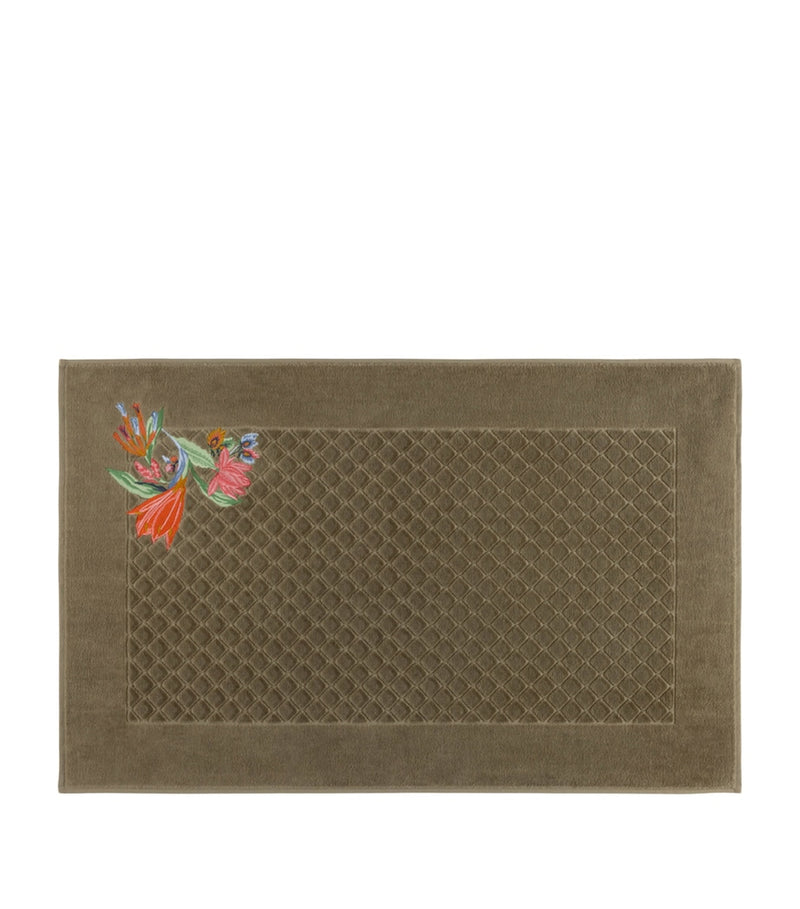 Yves Delorme cotton Eze bath mat 55x90cm, UK version
