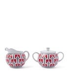 Prada Vienna Arrows creamer and sugar set, imported from the UK